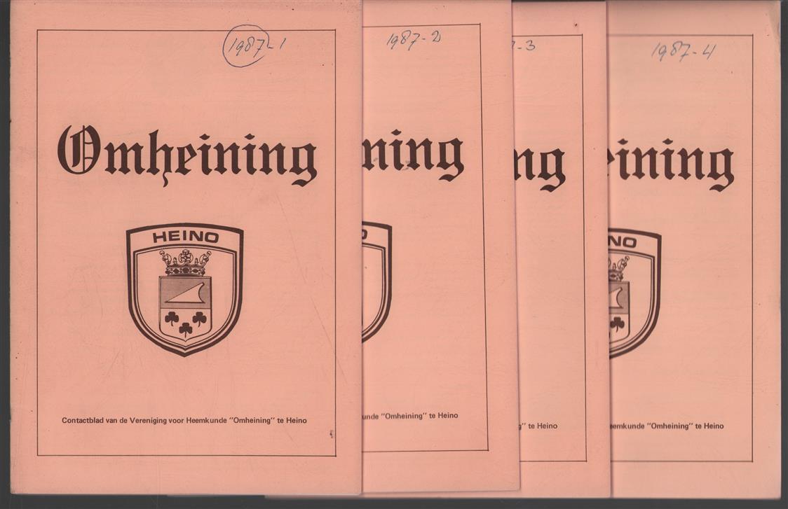 1987 - Omheining, contactblad van de Vereniging voor Heemkunde "Omheining" te Heino