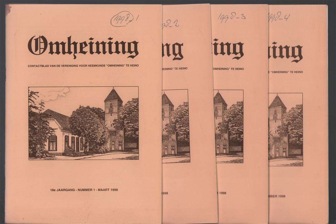 1998 - Omheining, contactblad van de Vereniging voor Heemkunde "Omheining" te Heino