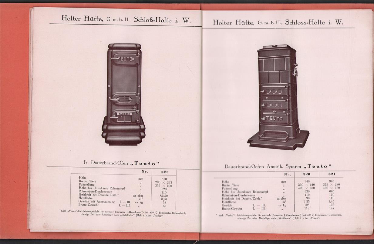 Holter Hutte G.M.B.H. HAUBT  = KATALOG