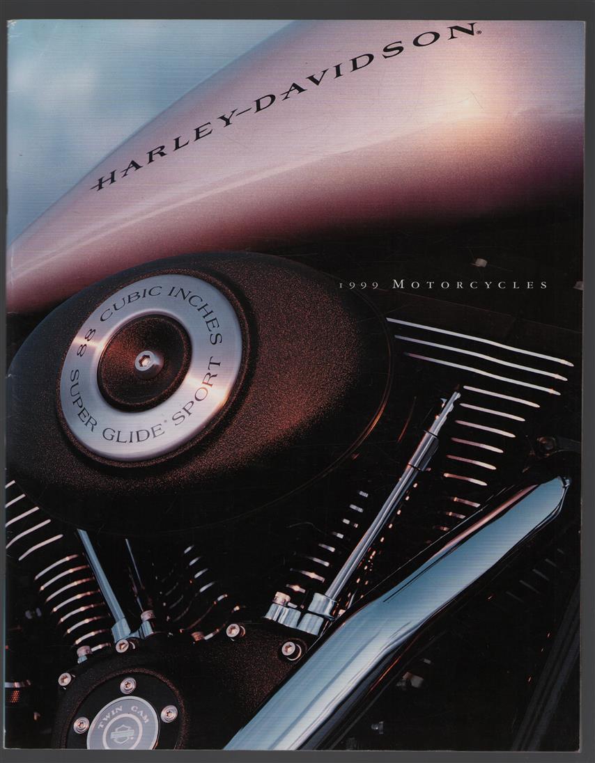 (BEDRIJF CATALOGUS - TRADE CATALOGUE) Harley Davidson 1999 Motorcycles