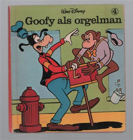 Goofy als orgelman