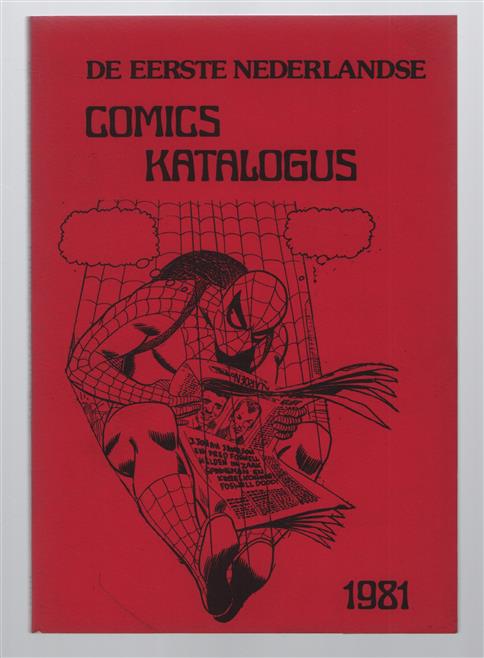 De eerste Nederlandse "Comics catalogus" 1981 ( = first Dutch catologue of comics )