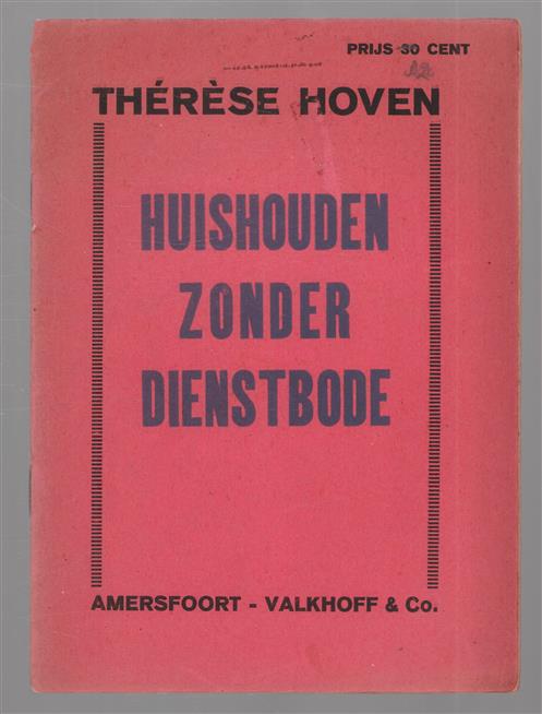 huishouden zonder dienstbode