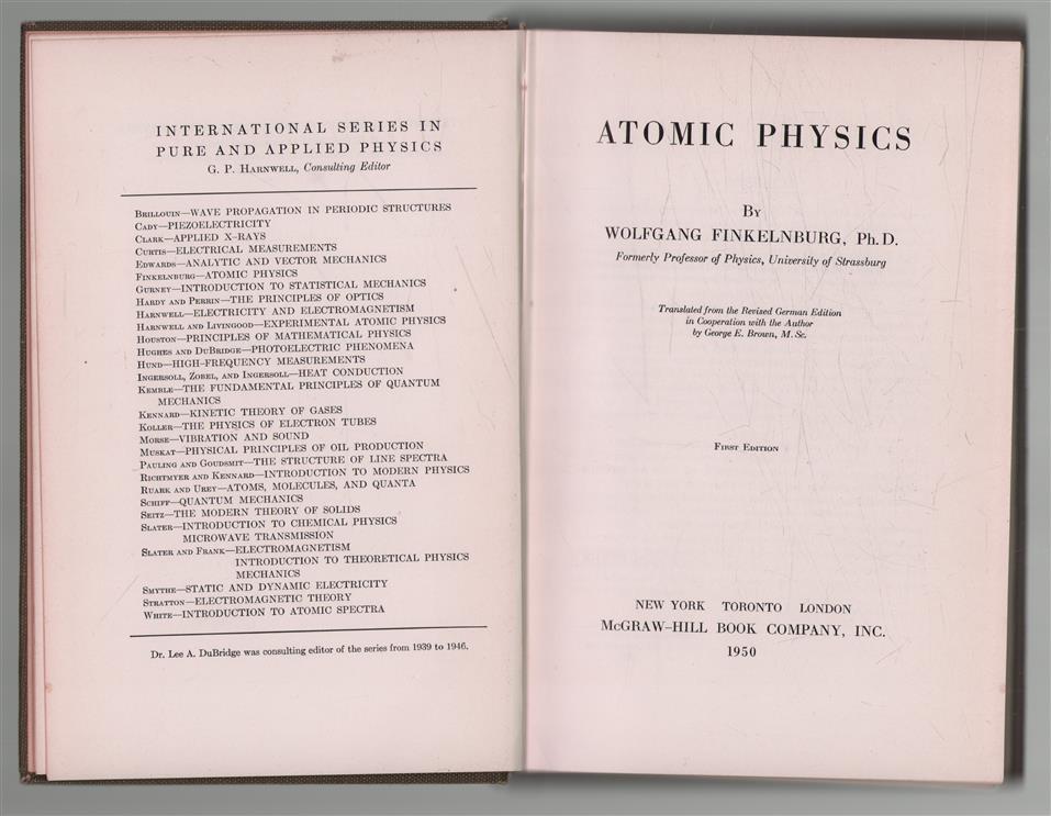 Atomic physics