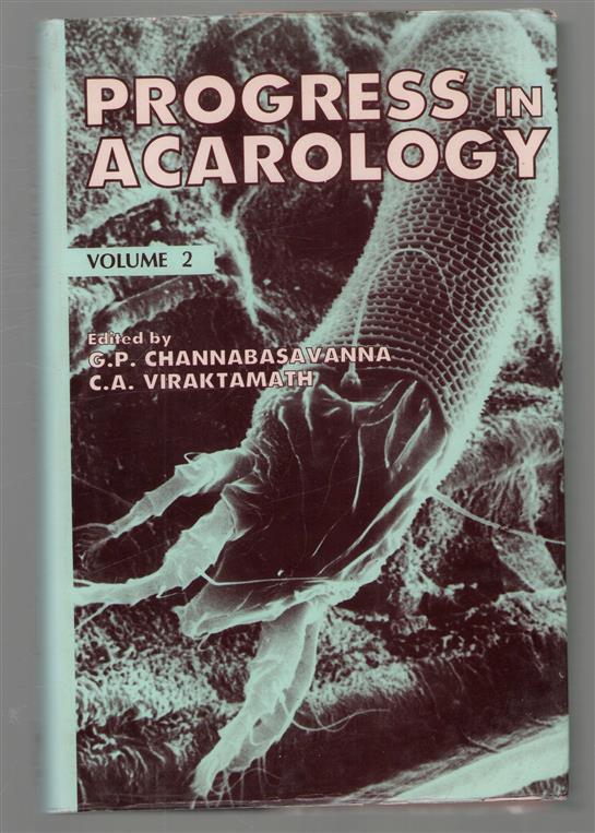Progress in acarology : 7th International congress of acarology : Part 2