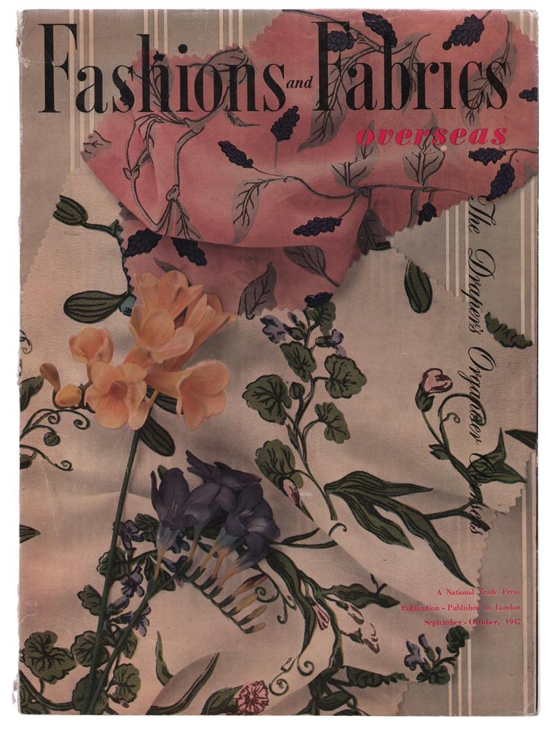 FASHIONS and fabrics overseas. sept - october 1947