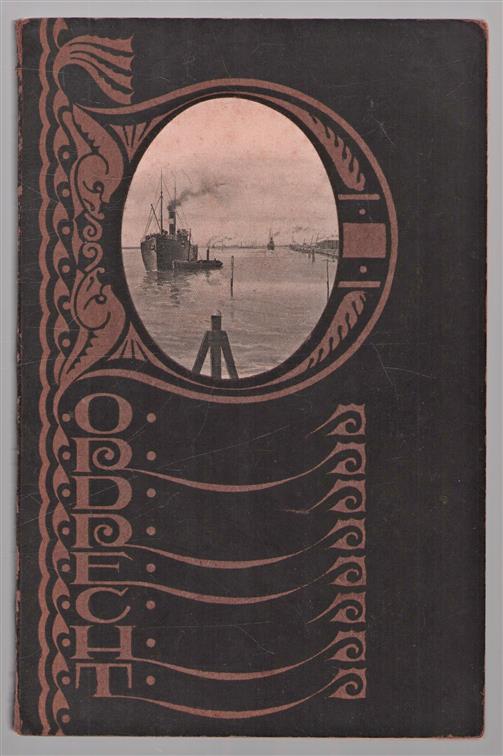 Dordrecht ( gemeentegids jugendstil omslag net doorkijk opening) (scheepvaart - handel en nijverheid)