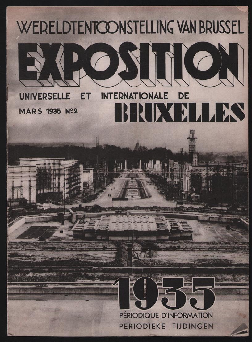 TIJDSCHRIFT - Wereldtentoonstelling van Brussel - Exposition universelle et internationale de Bruxelles 1935