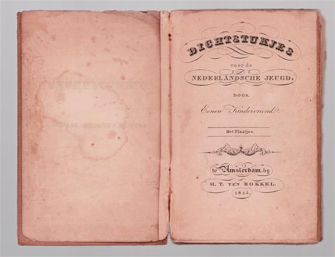 Dichtstukjes voor de Nederlandsche jeugd