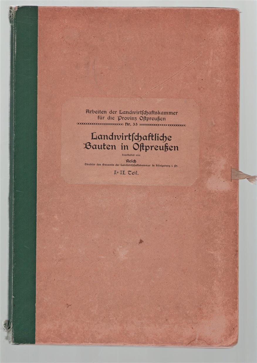 Landwirtschaftliche Bauten in Ostpreuszen Stallgebaude und speicher - Scheunen