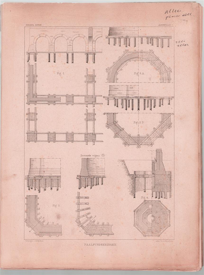 Burgerlijke bouwkunst, album-platen