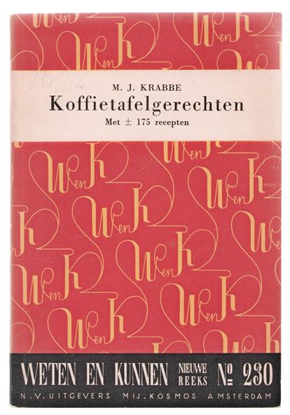 Koffietafelgerechten (weten en kunnen No 230)