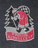 PLAKPLAATJE - Vrolijk Kerstfeest