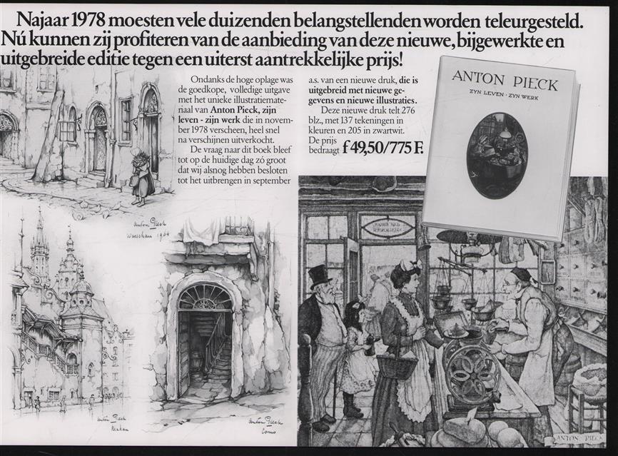 RECLAME BROCHURE - Nieuwe bijgewerkte en uitgebreide druk van het meest succesvolle PIECK - Boek