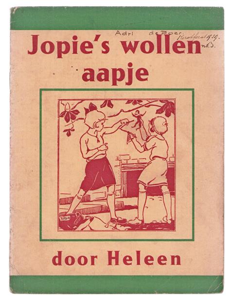 Jopie's wollen aapje