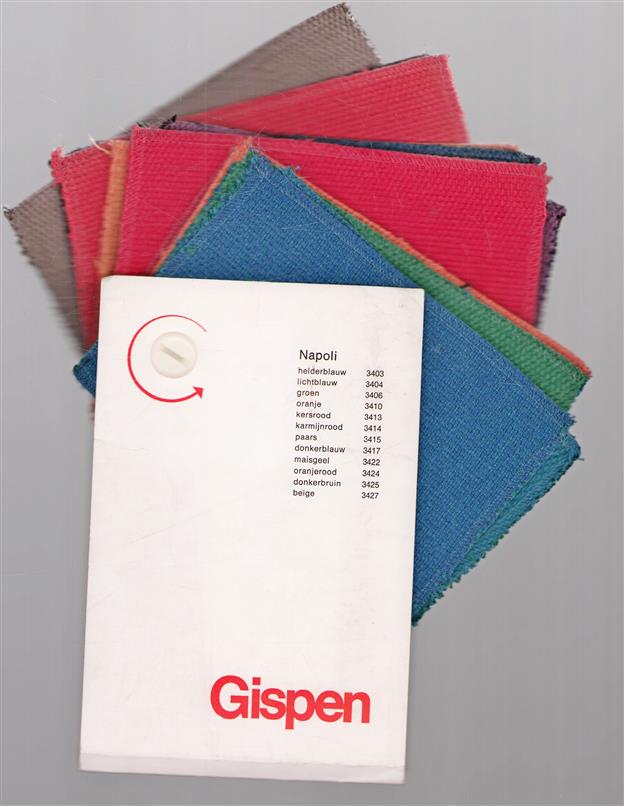 Gispen monsterboekje bekleding - NAPOLI