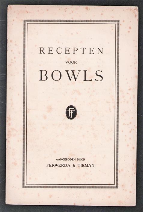 Recepten voor Bowls