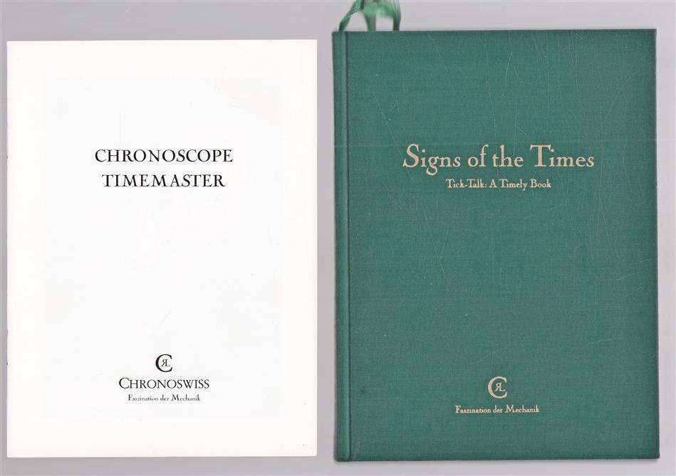 signs of the times  Tick - Talk A Timely book