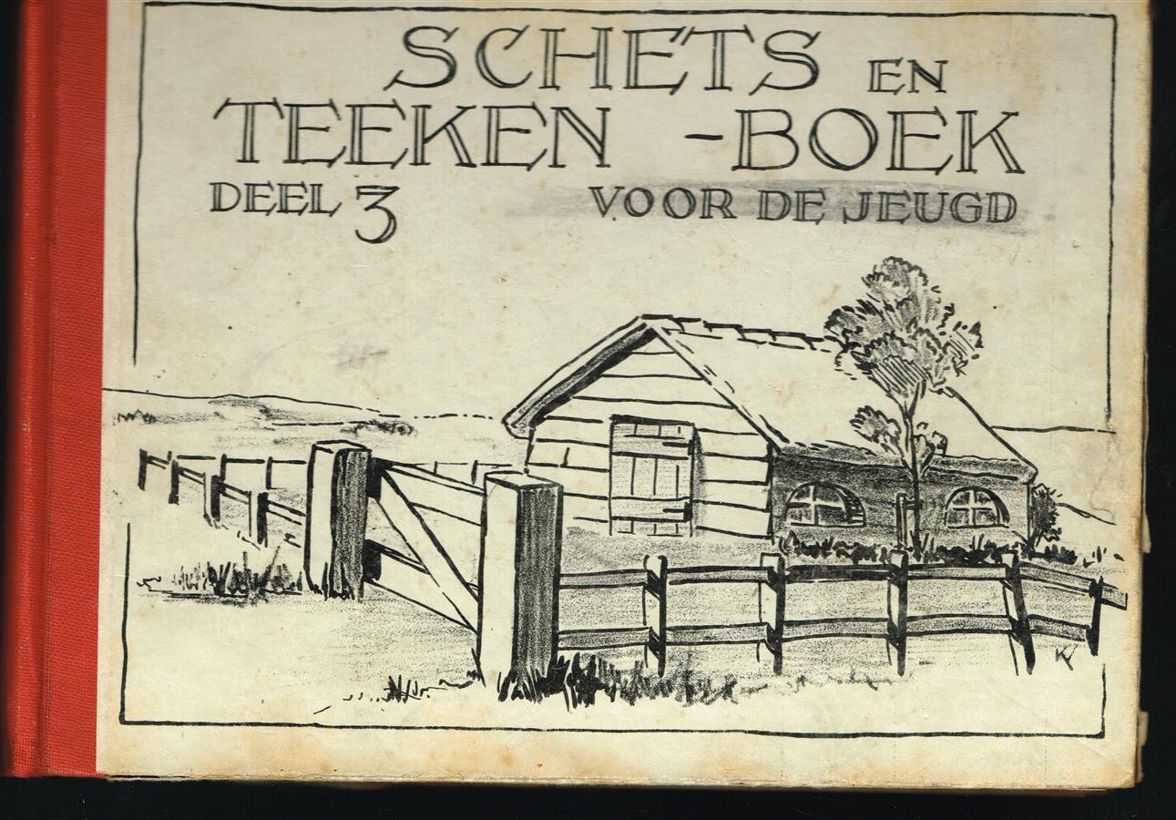 Schets en Teeken-Boek voor de jeugd. deel 3
