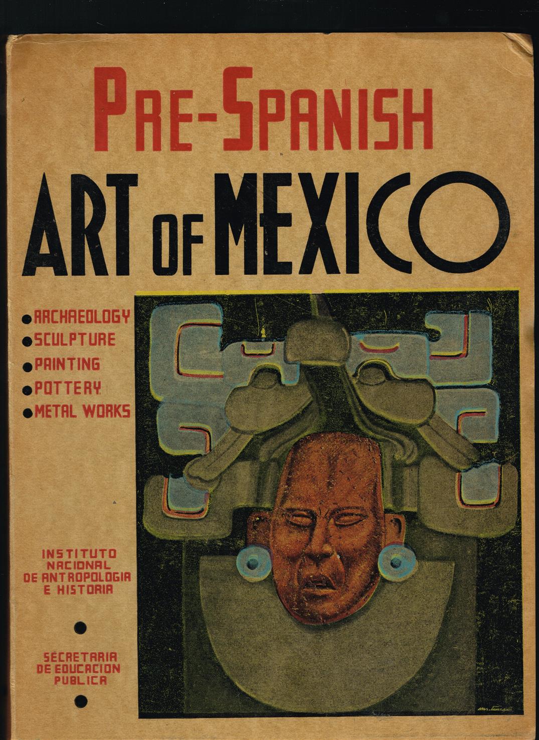 Prehispanic art of Mexico.