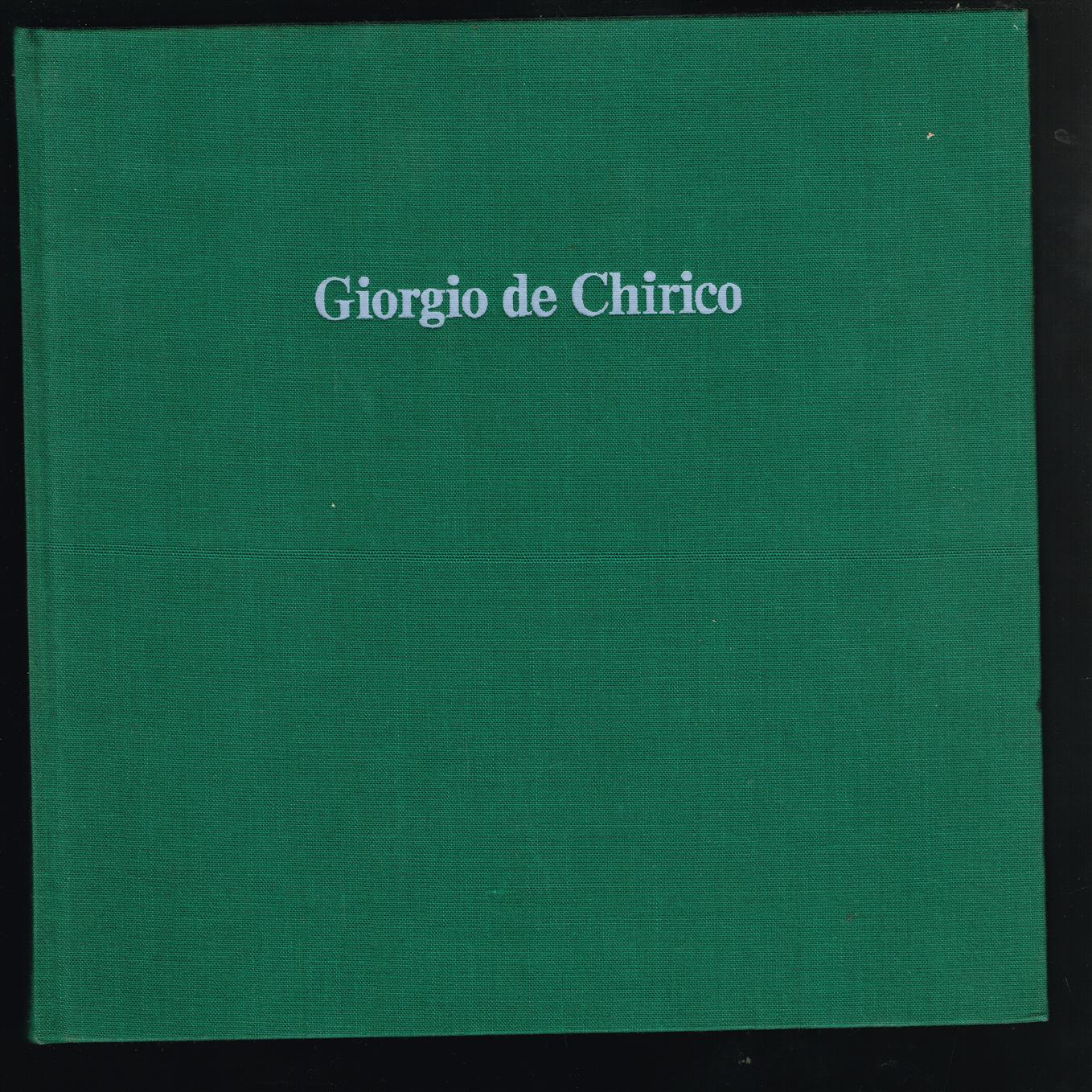 Giorgio de Chirico 10. Juli bis 30. August 1970