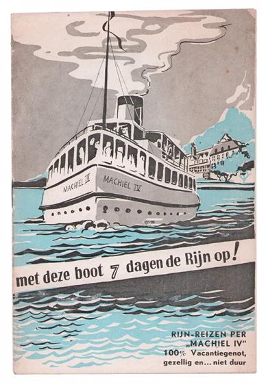 met deze boot 7 dagen de Rijn op