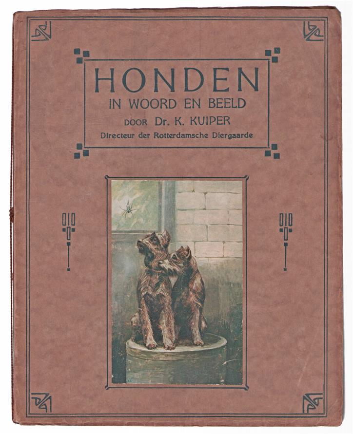 (PLATTEGROND / KAART - CITY MAP / MAP) Plaatjes-album honden in woord en beeld