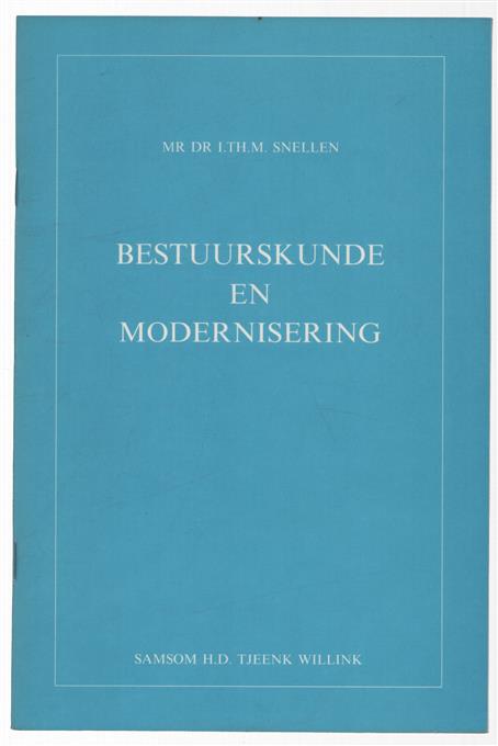 Bestuurskunde en modernisering