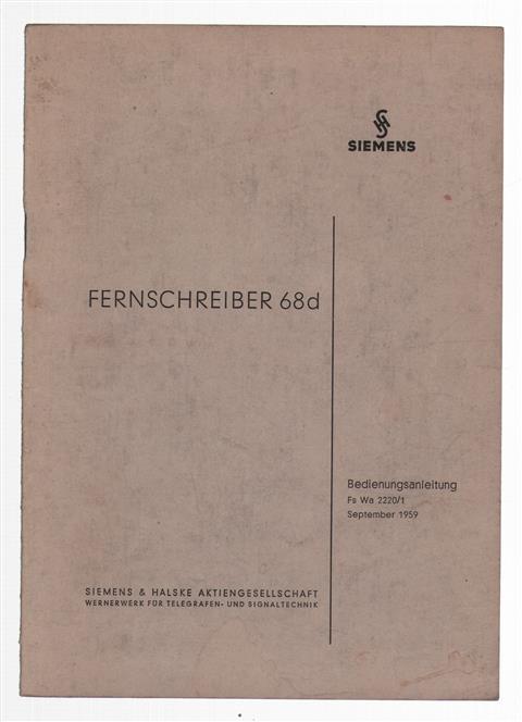Fernschreiber 68d