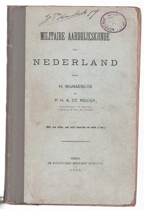 Militaire aardrijkskunde van Nederland