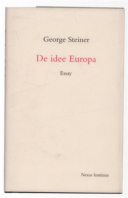 De idee Europa