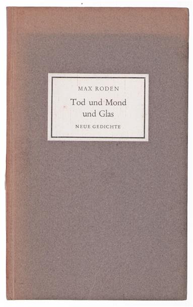 Tod und Mond und Glas : neue Gedichte