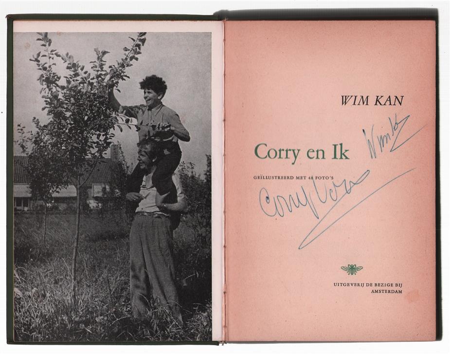 Corry en ik ( gesigneerd door beide)