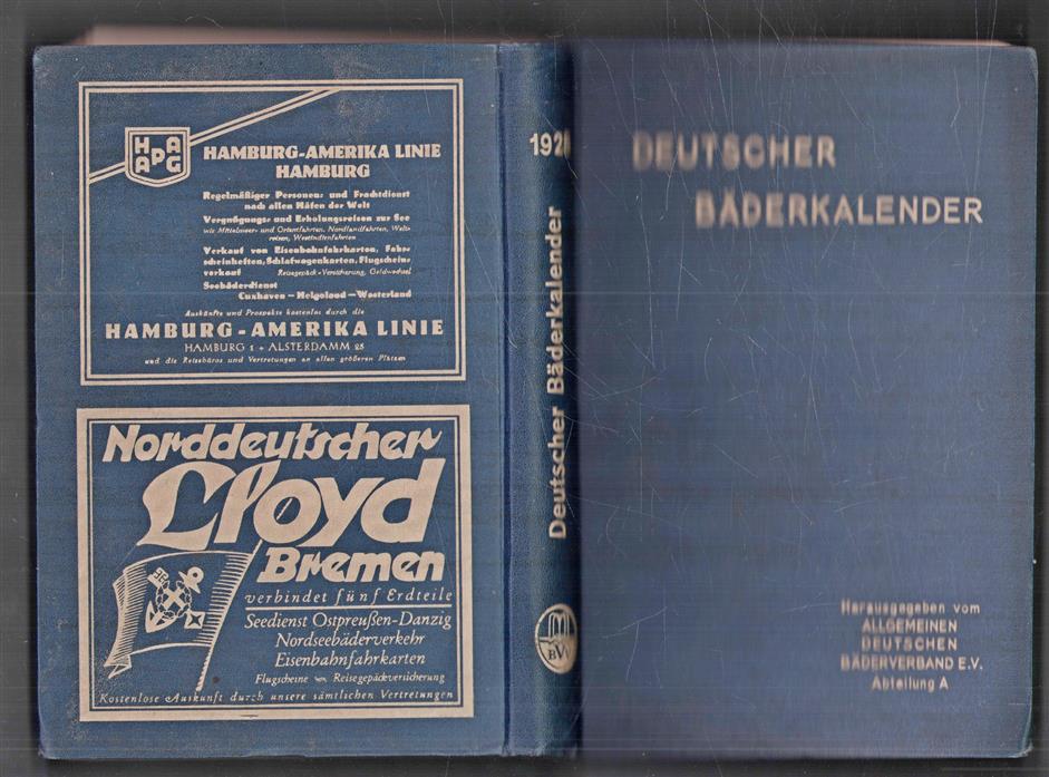 Deutscher Bäderkalender. 1928
