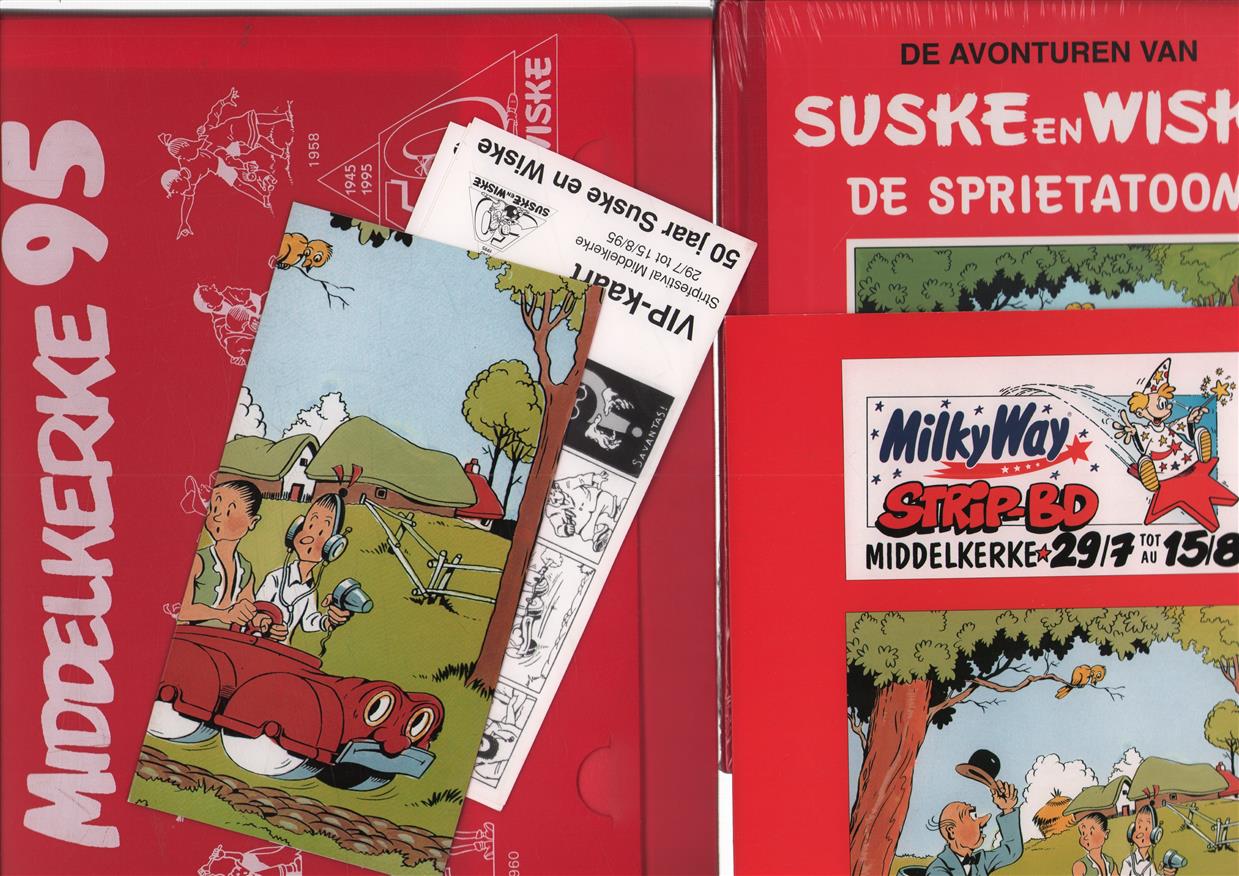 Milky Way Strip BD - De sprietatoom + 2 posters in map + omslag met 2 vip kaarten