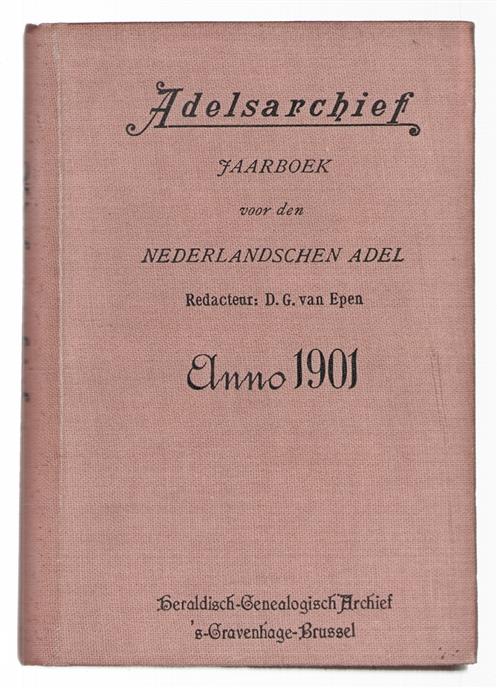 Adelsarchief, jaarboek van den Nederlandschen adel 2e jaargang