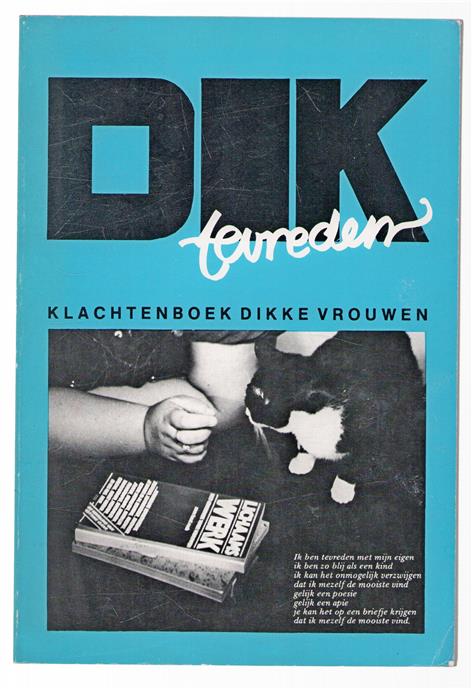 Dik tevreden, klachtenboek dikke vrouwen