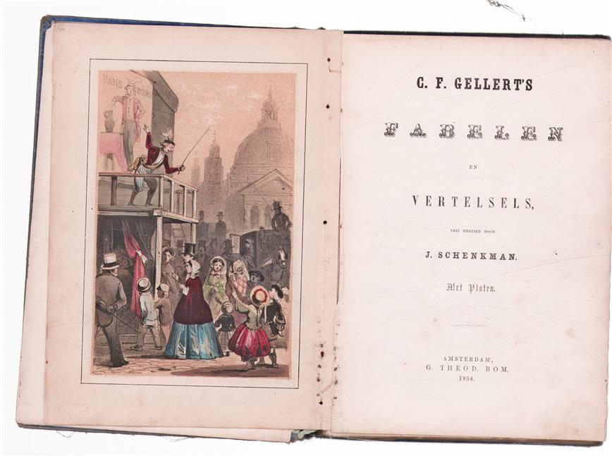 C.F. Gellerts Fabelen en vertelsels.