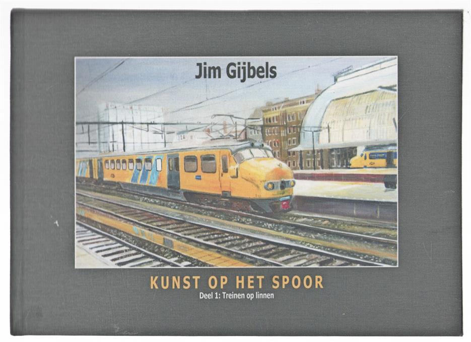 Treinen op linnen