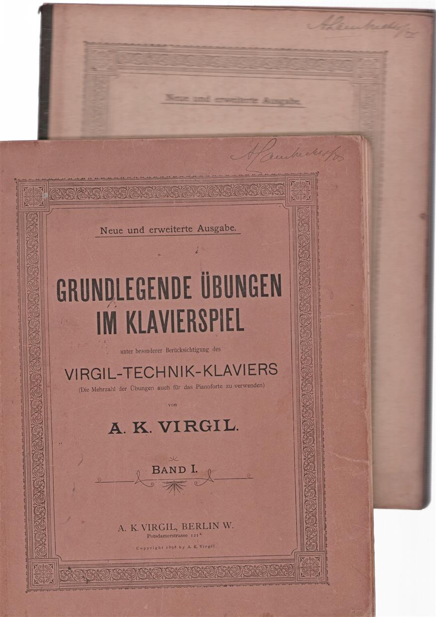 Grundlegende Ubungen im Klavierspiel / 1. + II