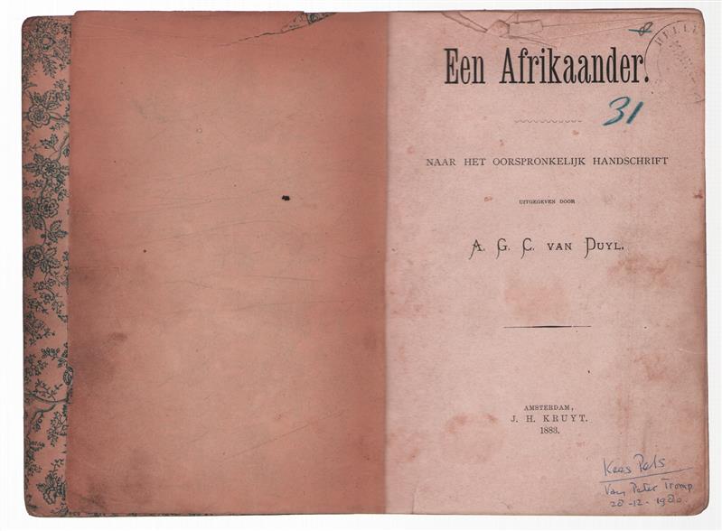 Een Afrikaander