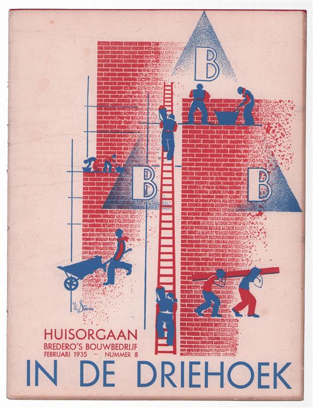 In de driehoek : huisorgaan van Bredero's Bouwbedrijf. Nummer 8 1935