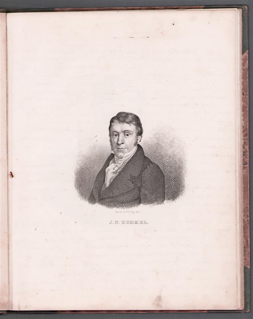 Staalgravures. Ingebonden portretten  ( componisten ? )