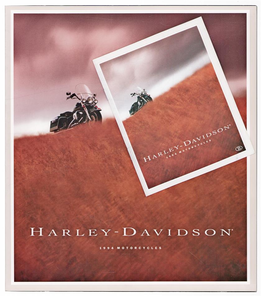 Harley Davidson 1994 Motorcycles ( (verkoop folder)