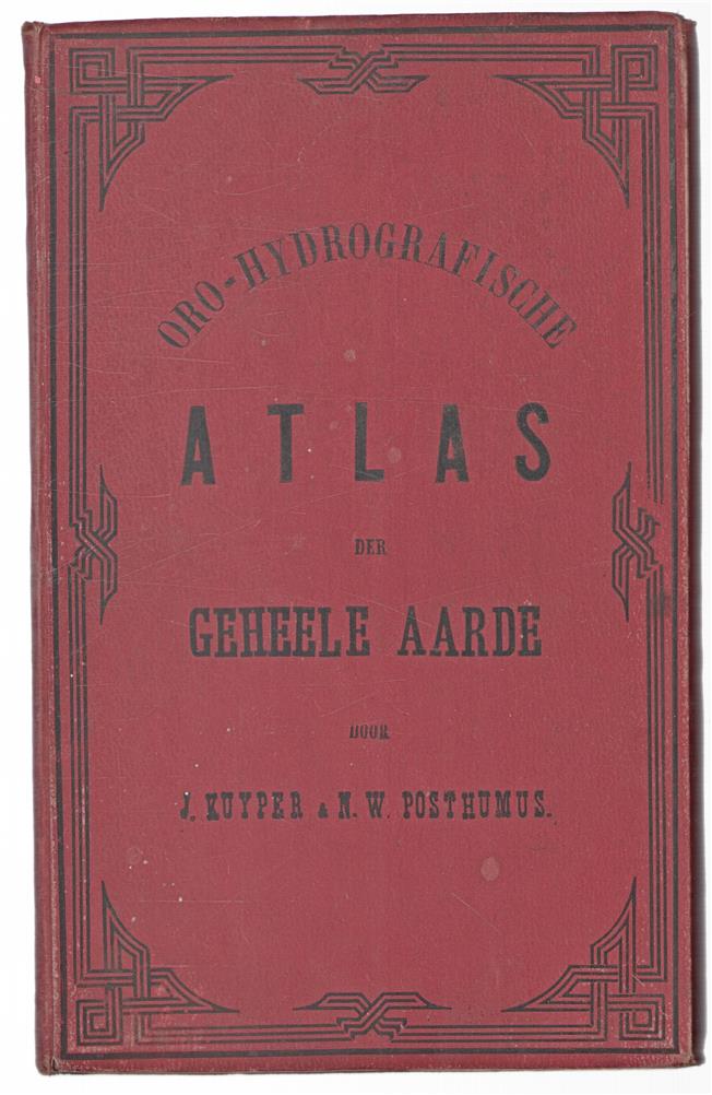 Oro-hydrografische en staatkundige atlas der geheele aarde