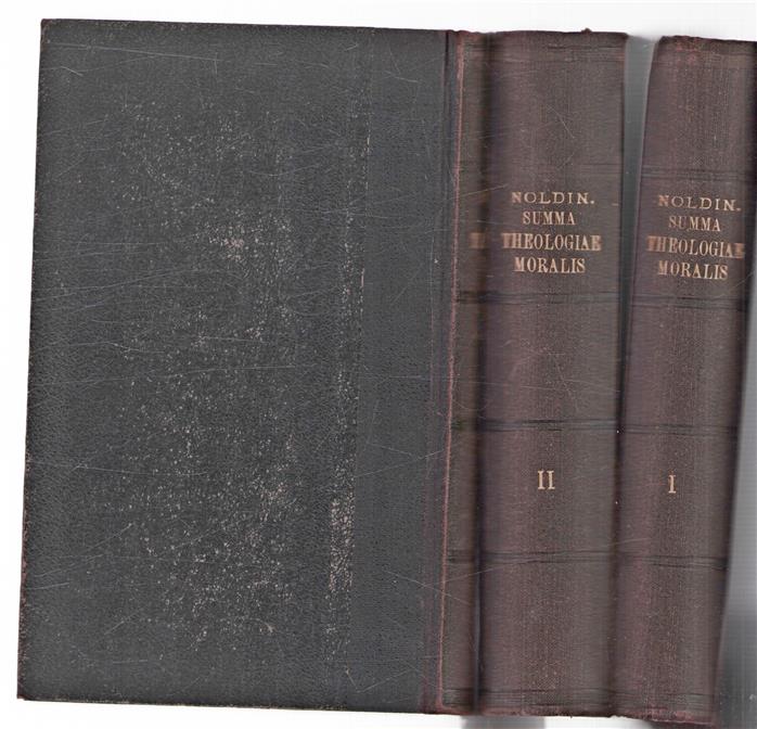 De principiis theologiae moralis (set 3 vols)