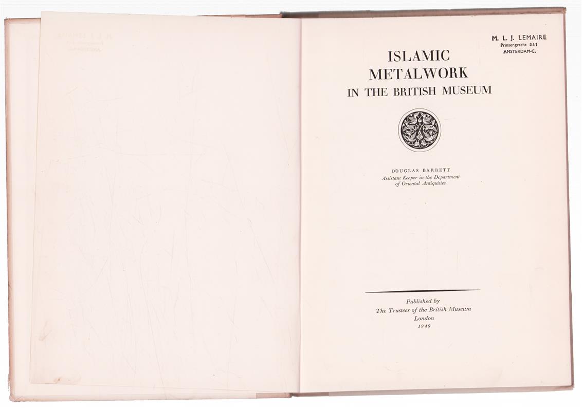 Islamic metalwork in the British Museum