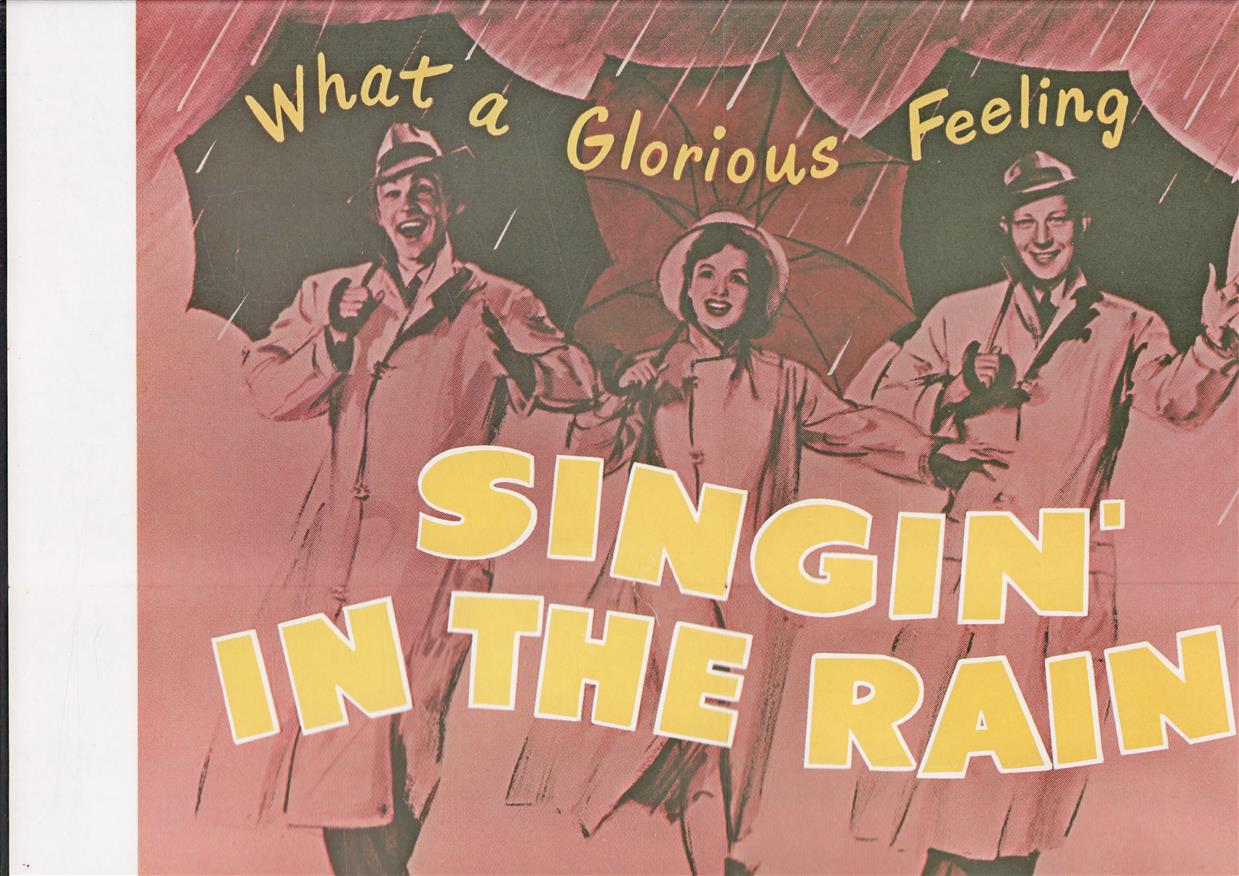 ( POSTER ) What a glorious Feeling - Singin in the Rain