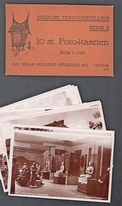 (PRENTBRIEFKAART  POSTCARD) Indische tentoonstelling Serie II - 10 St Foto Kaarten