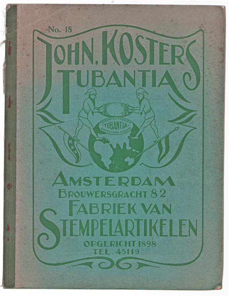 (BEDRIJF CATALOGUS - TRADE CATALOGUE) Stempelartikelen catalogus No 18